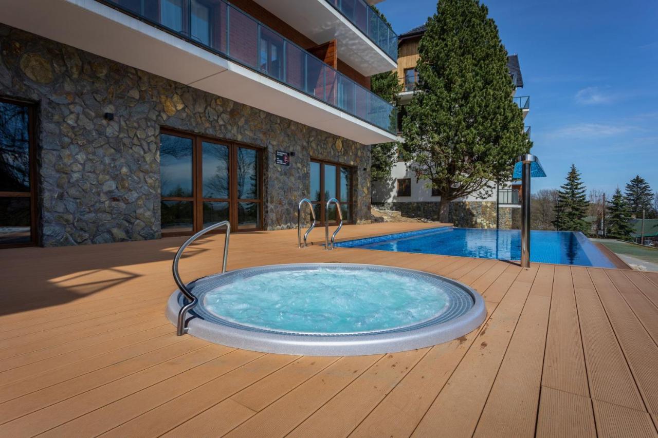 Przytulny Kat W Park W Budynku Z Basenem, Sauna, Jacuzzi *