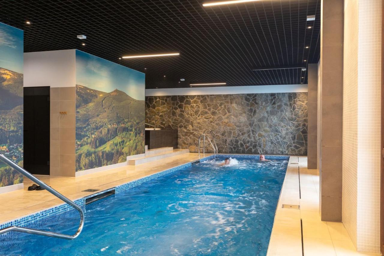 Apartment Przytulny Kat W Park W Budynku Z Basenem, Sauna, Jacuzzi Szklarska Poreba