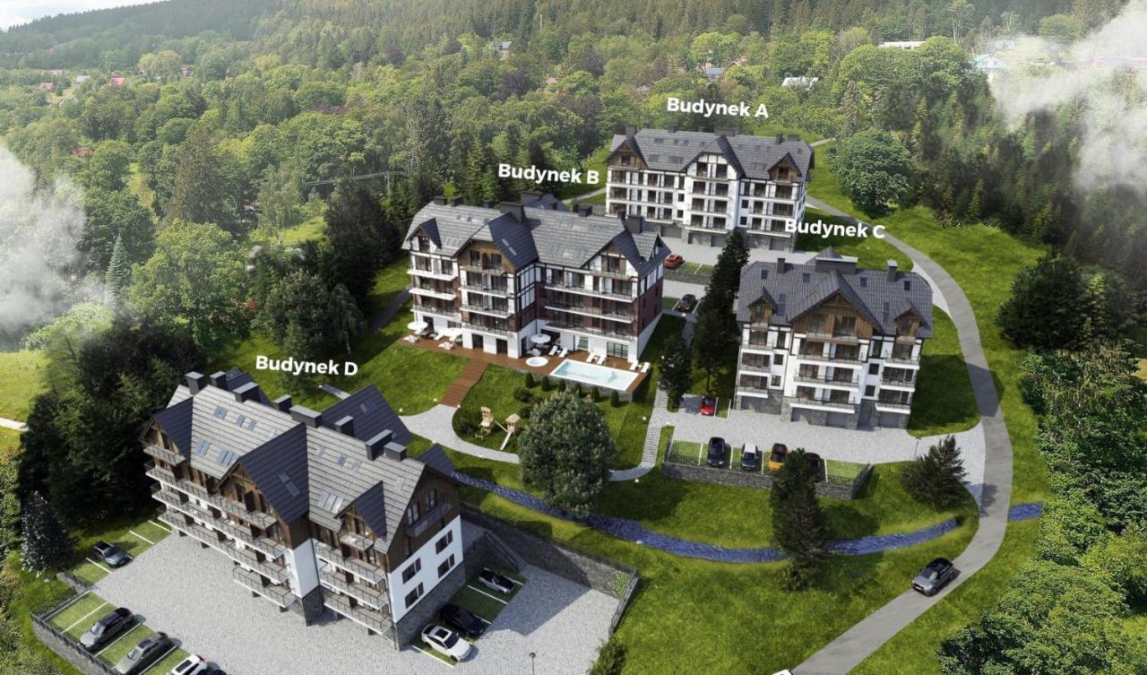 Przytulny Kat W Park W Budynku Z Basenem, Sauna, Jacuzzi * Szklarska Poreba